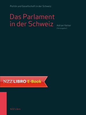 cover image of Das Parlament in der Schweiz